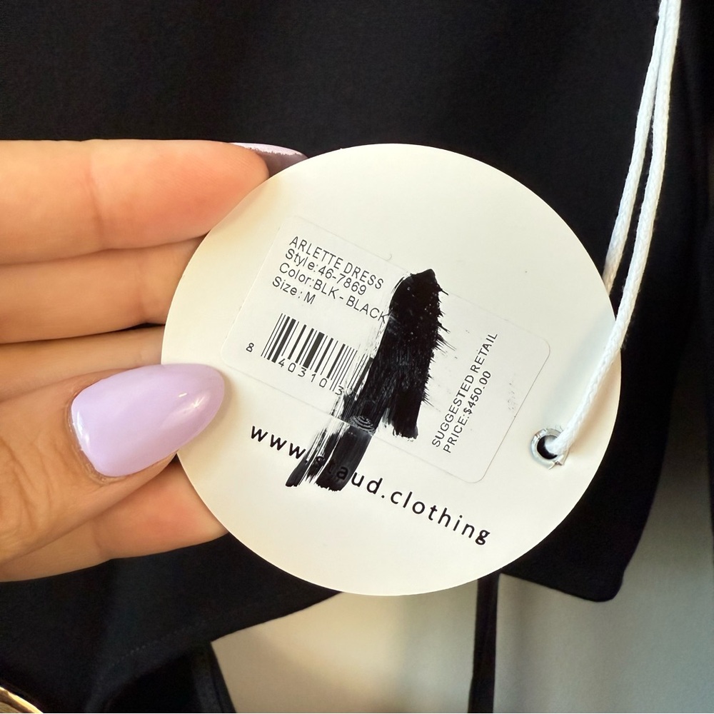 STAUD Arlette‎ Cut Out Maxi Dress Black M - Picture 6 of 11